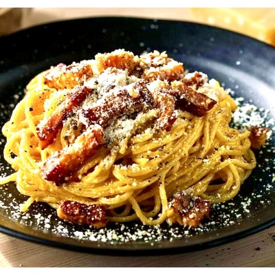 penne carbonara